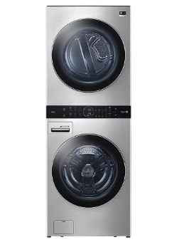 Single Unit Front Load WashTower™ with Center Control™ 5.0 cu. ft. Washer and 7.4 cu. ft. Gas Dryer